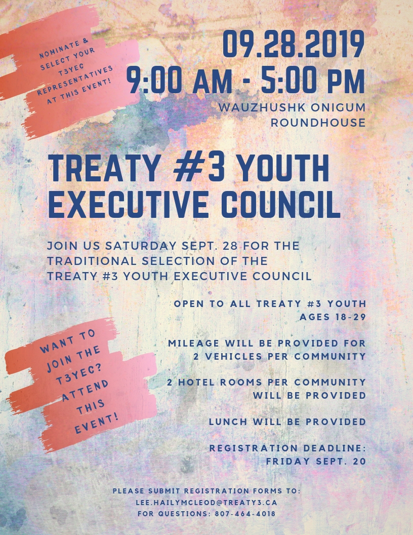 Traditional Selection for Treaty #3 Youth Council