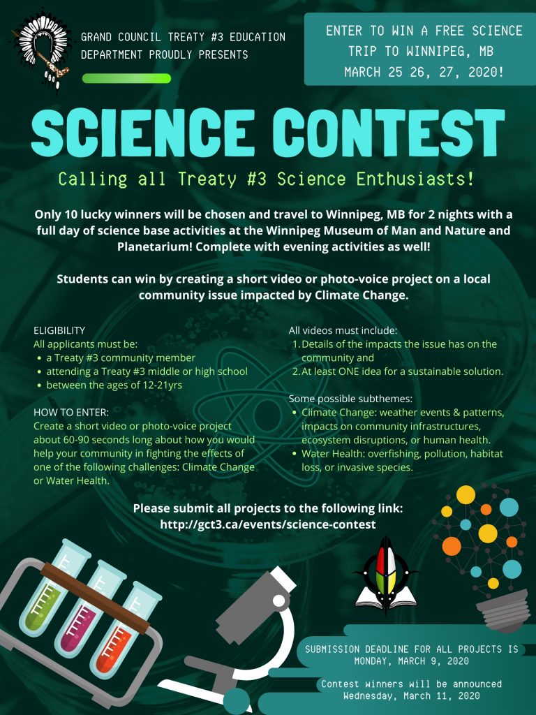 Science Contest - Grand Council Treaty #3