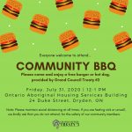 Community BBQ (Dryden)