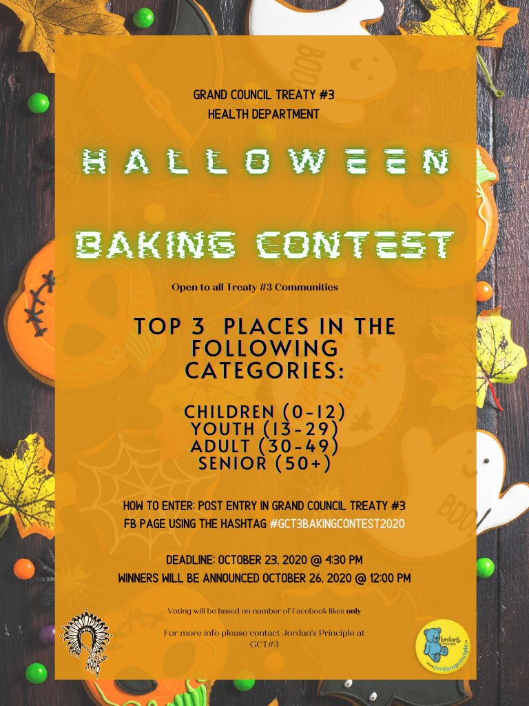 Halloween Baking Contest Grand Council Treaty 3