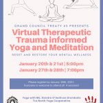 Virtual Therapeutic Trauma informed Yoga and Meditation