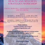Frontline Workers Mental Health and Wellness Strategies Workshop