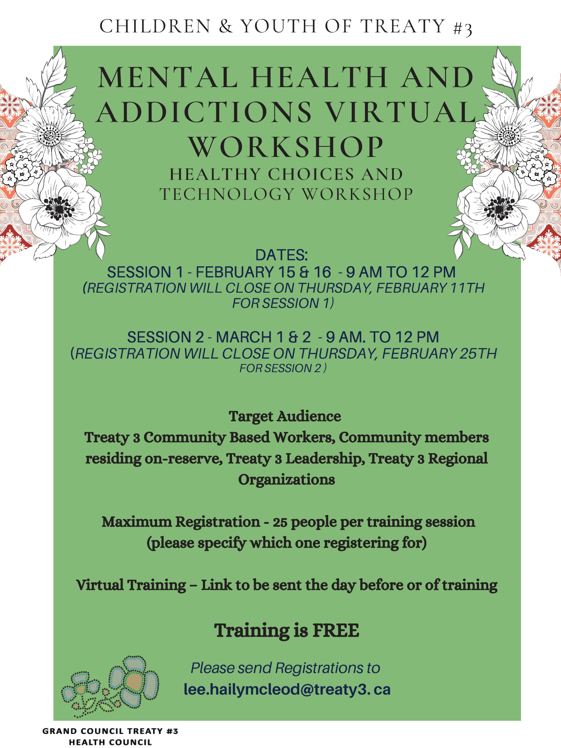 Healthy Choices and Technology Workshop