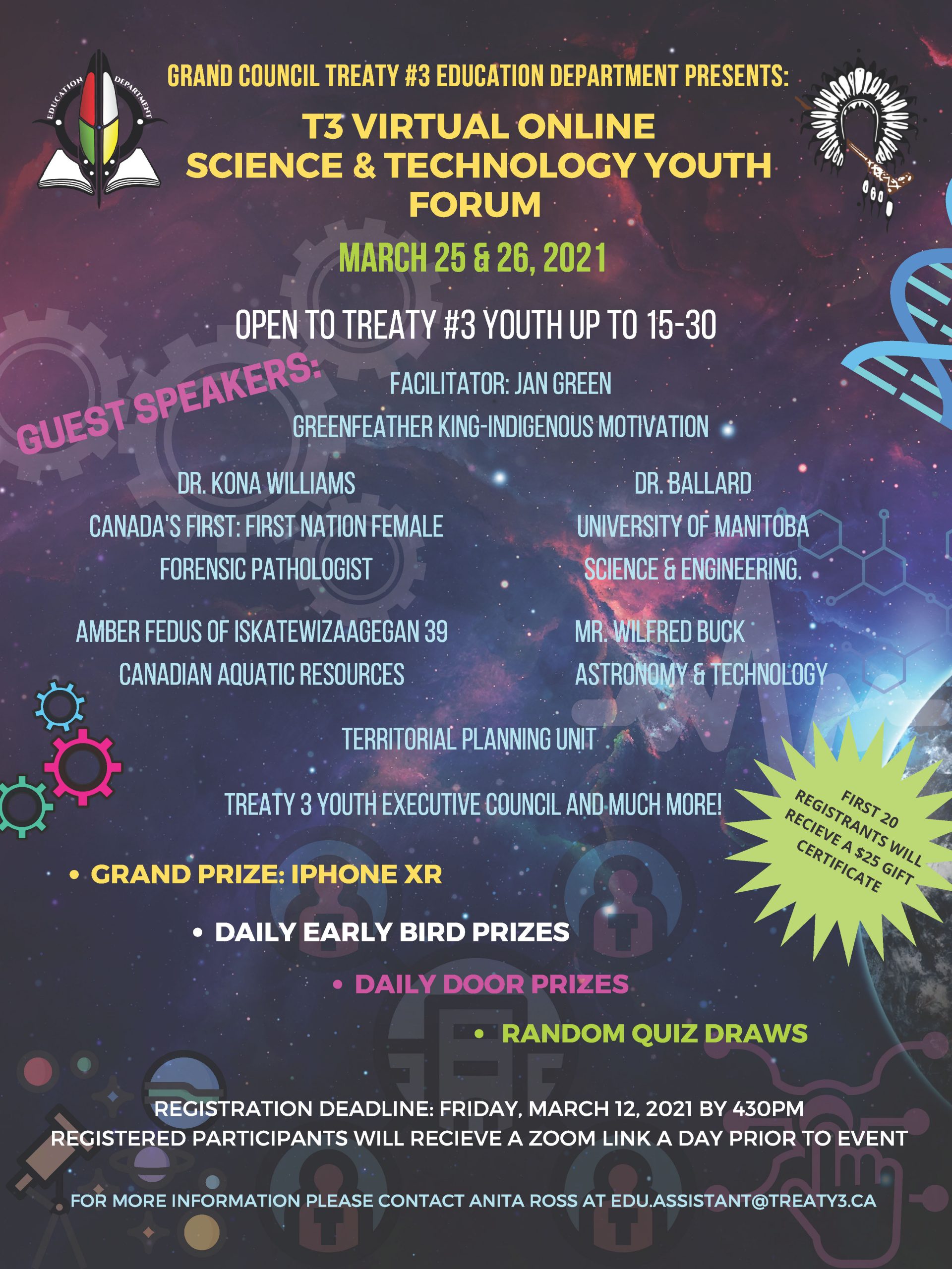 T3 Virtual Online Science & Technology Forum 2021