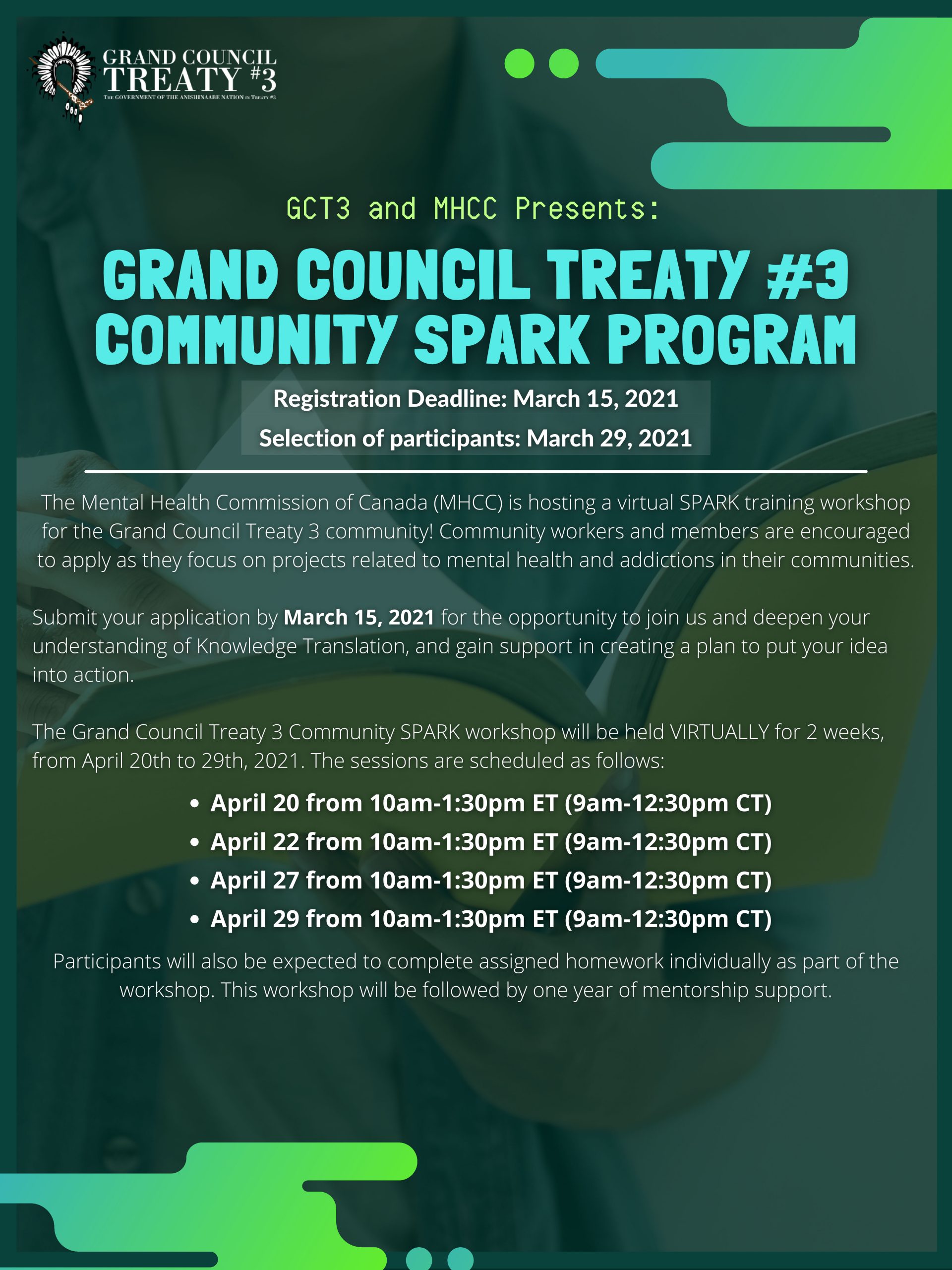 GCT#3 Community Spark Program