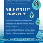 World Water Day 'Valuing Water'