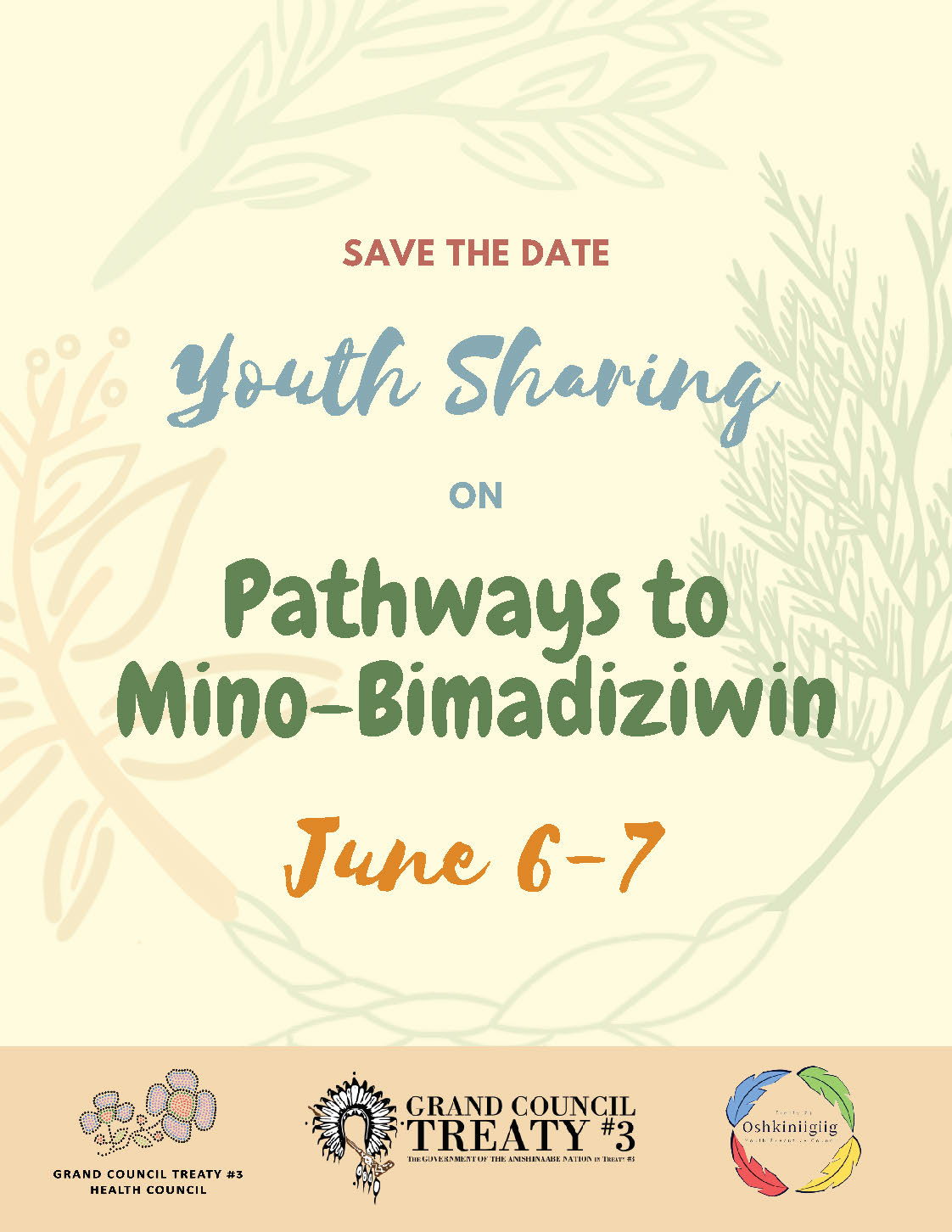 Youth Sharing on Pathways to Mino-Bimadiziwin (POSTPONED)