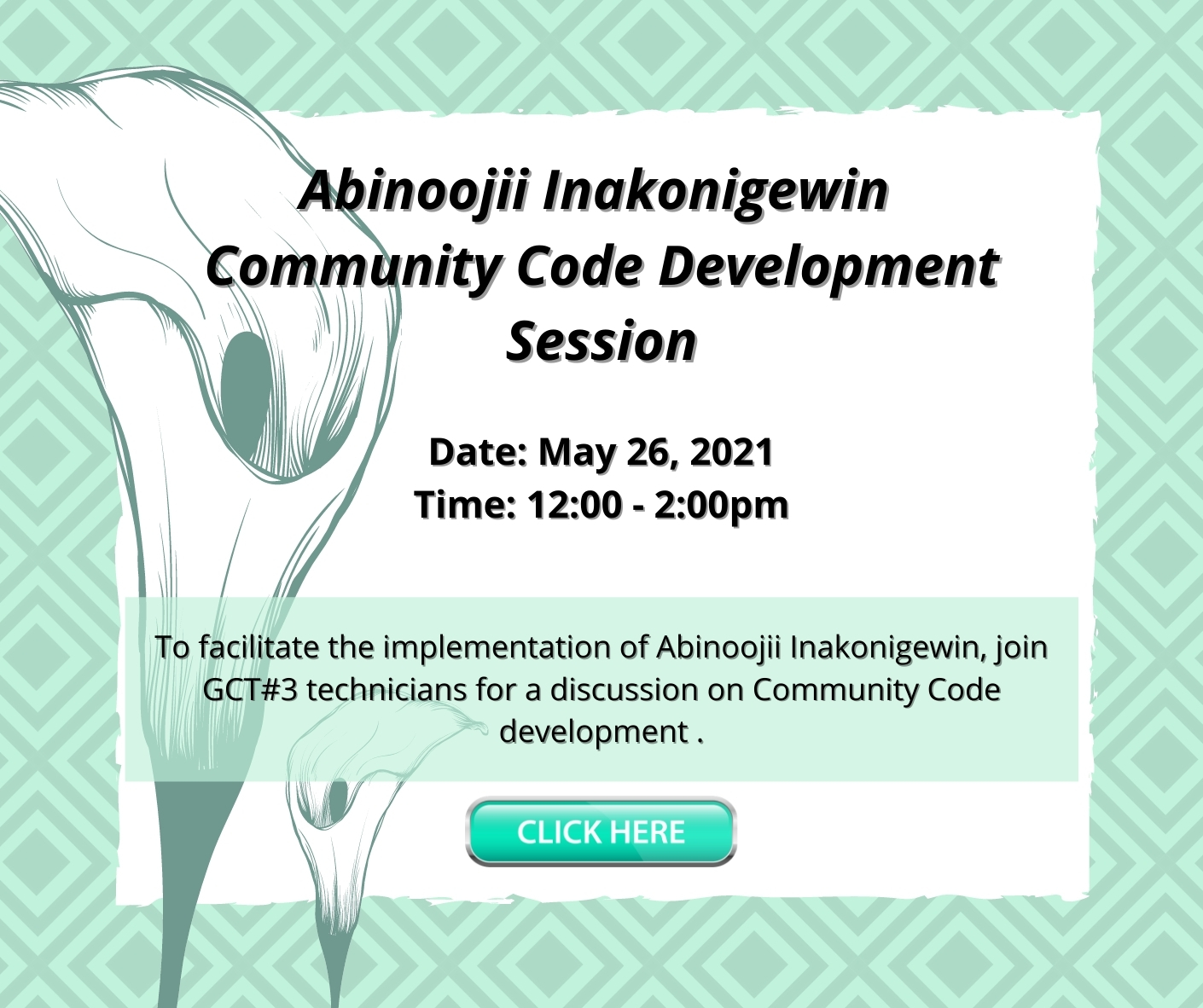 Abinoojii Inakonigewin Community Code Development Session