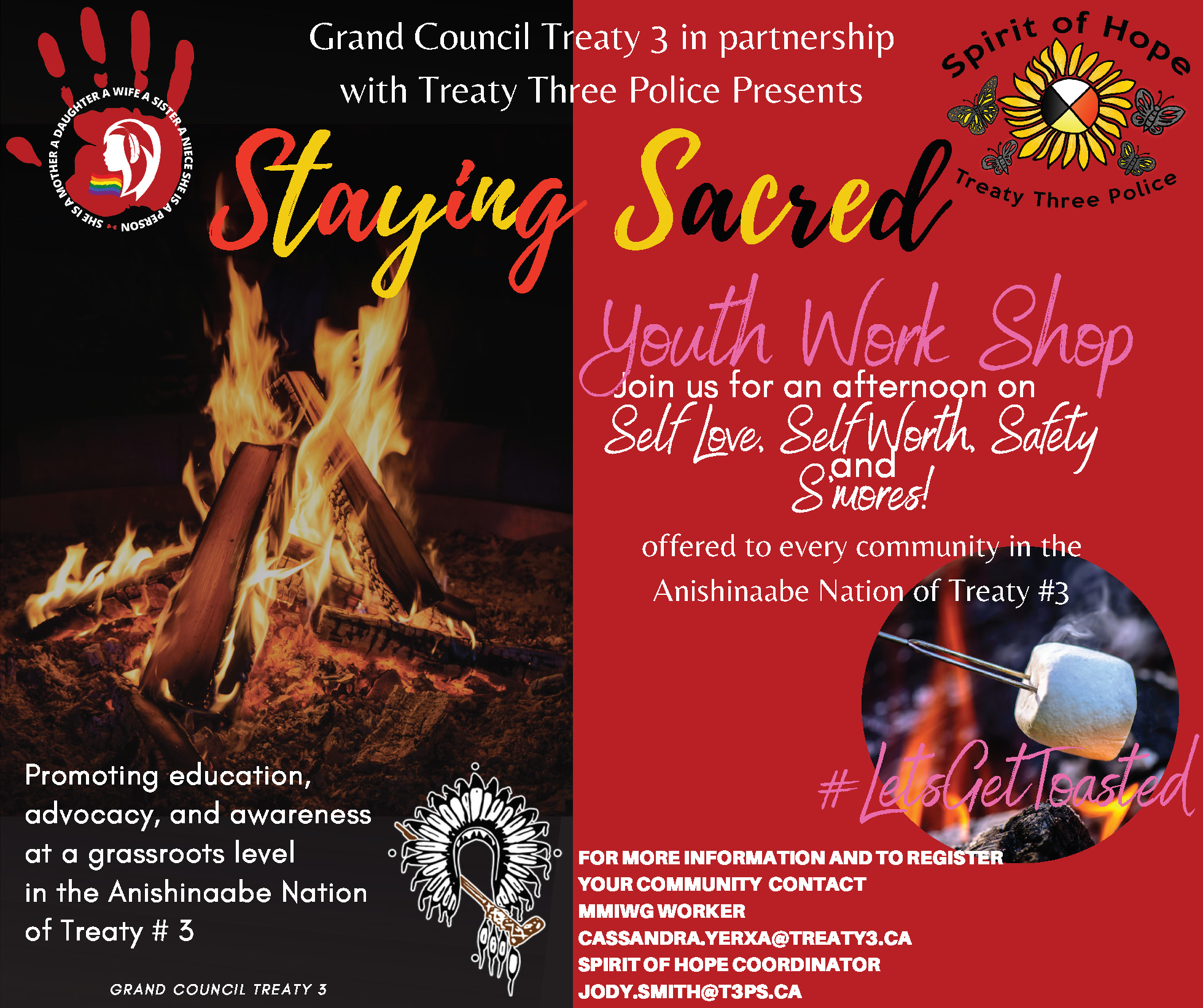 Staying Sacred 1 Day Youth Workshop