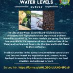 Low Spring Water Levels Survey