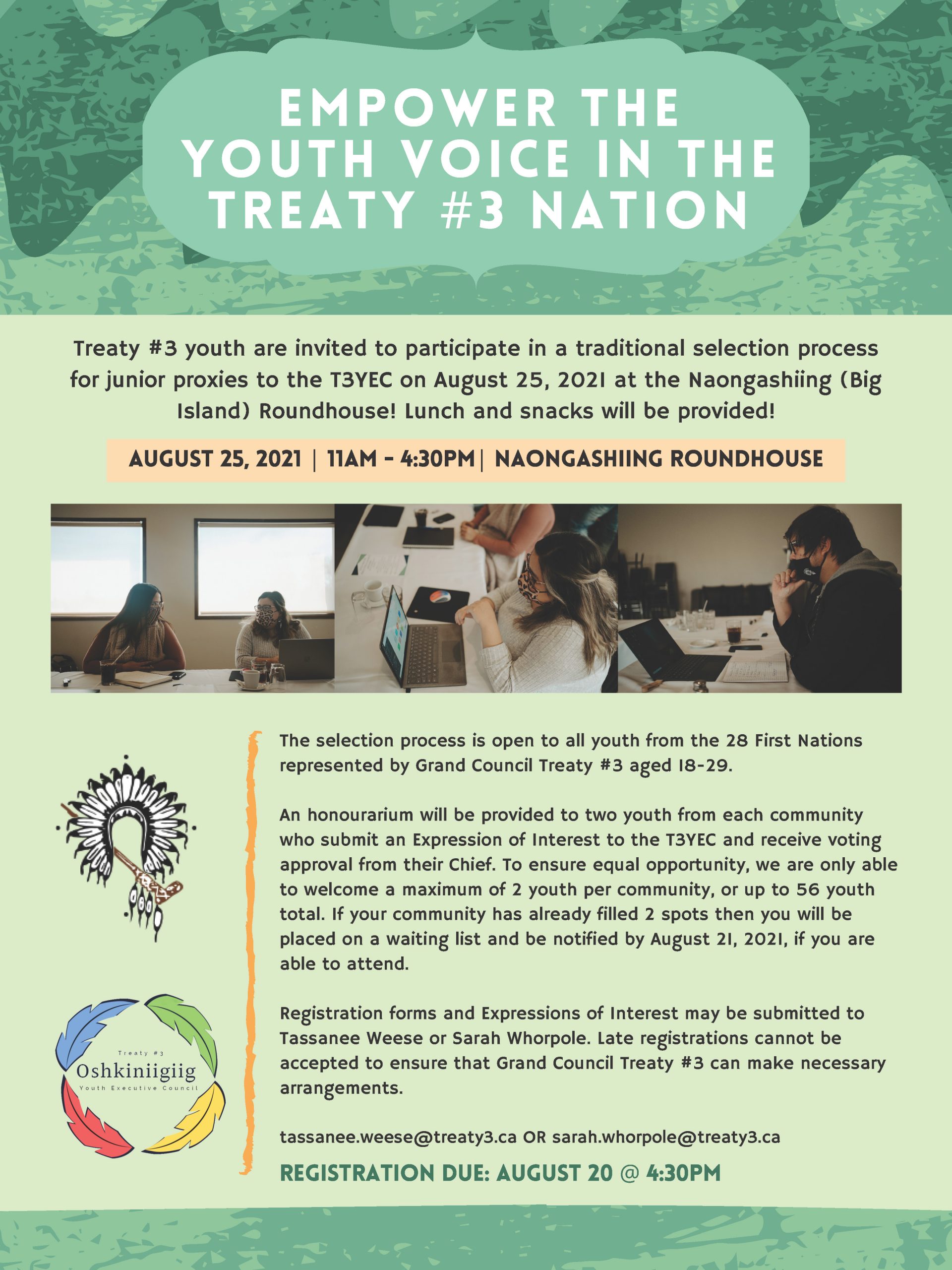 Empower the Youth Voice in the Treaty #3 Nation (POSTPONED)