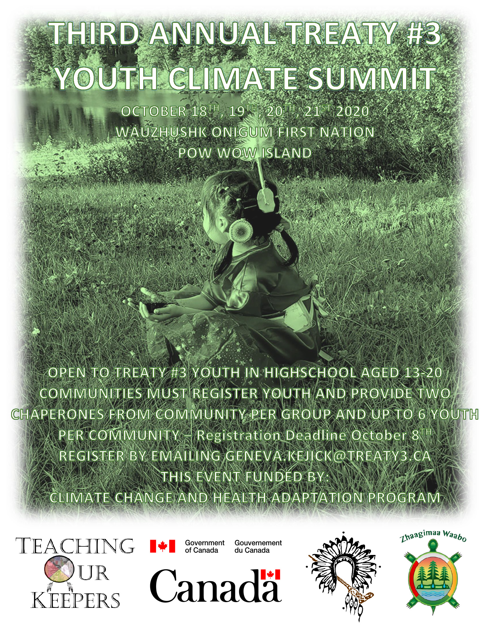 3rd Annual Treaty #3 Youth Climate Summit (POSTPONED)