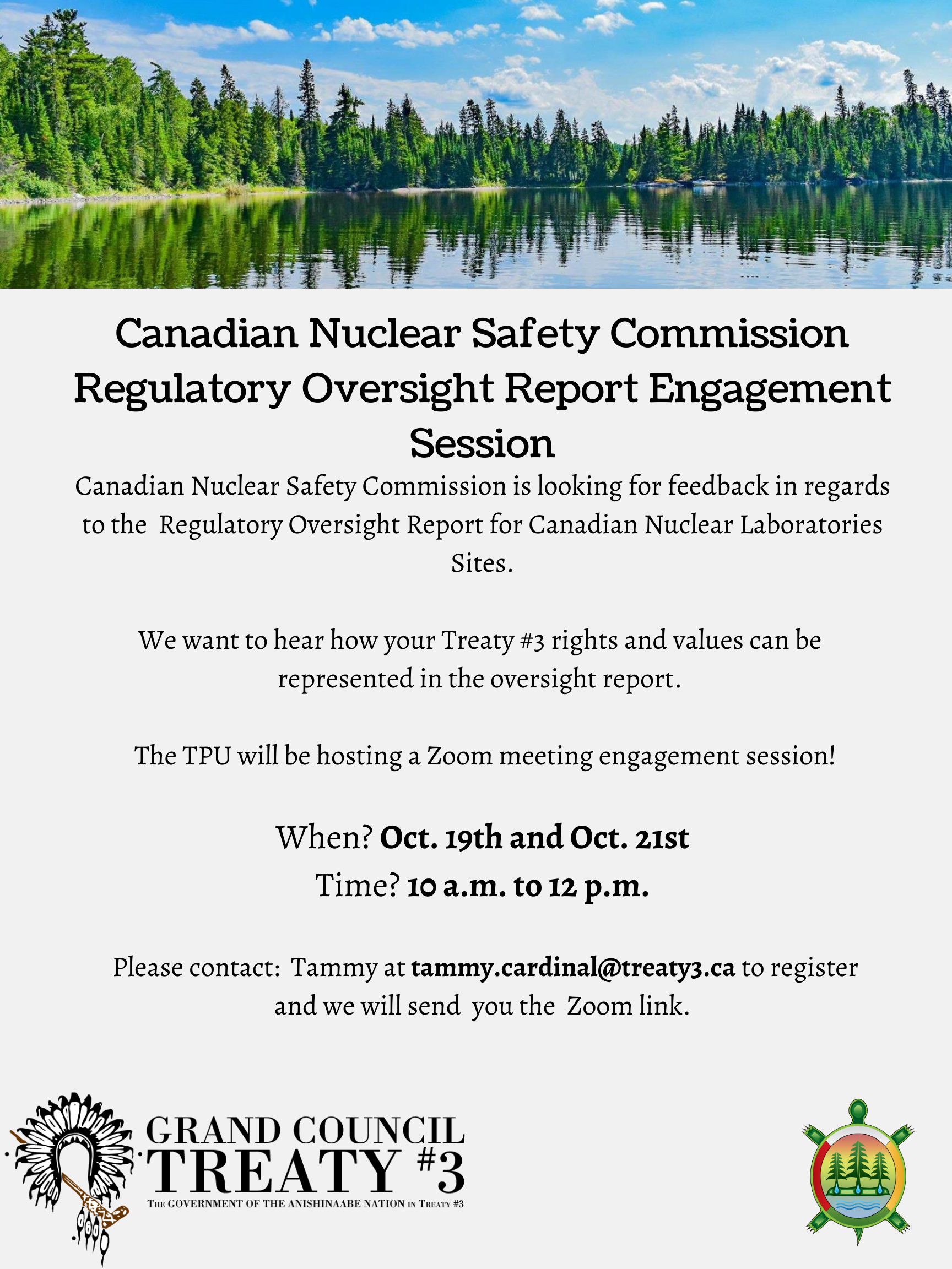 Canadian Nuclear Safety Commission Regulatory Oversight Report Engagement Session