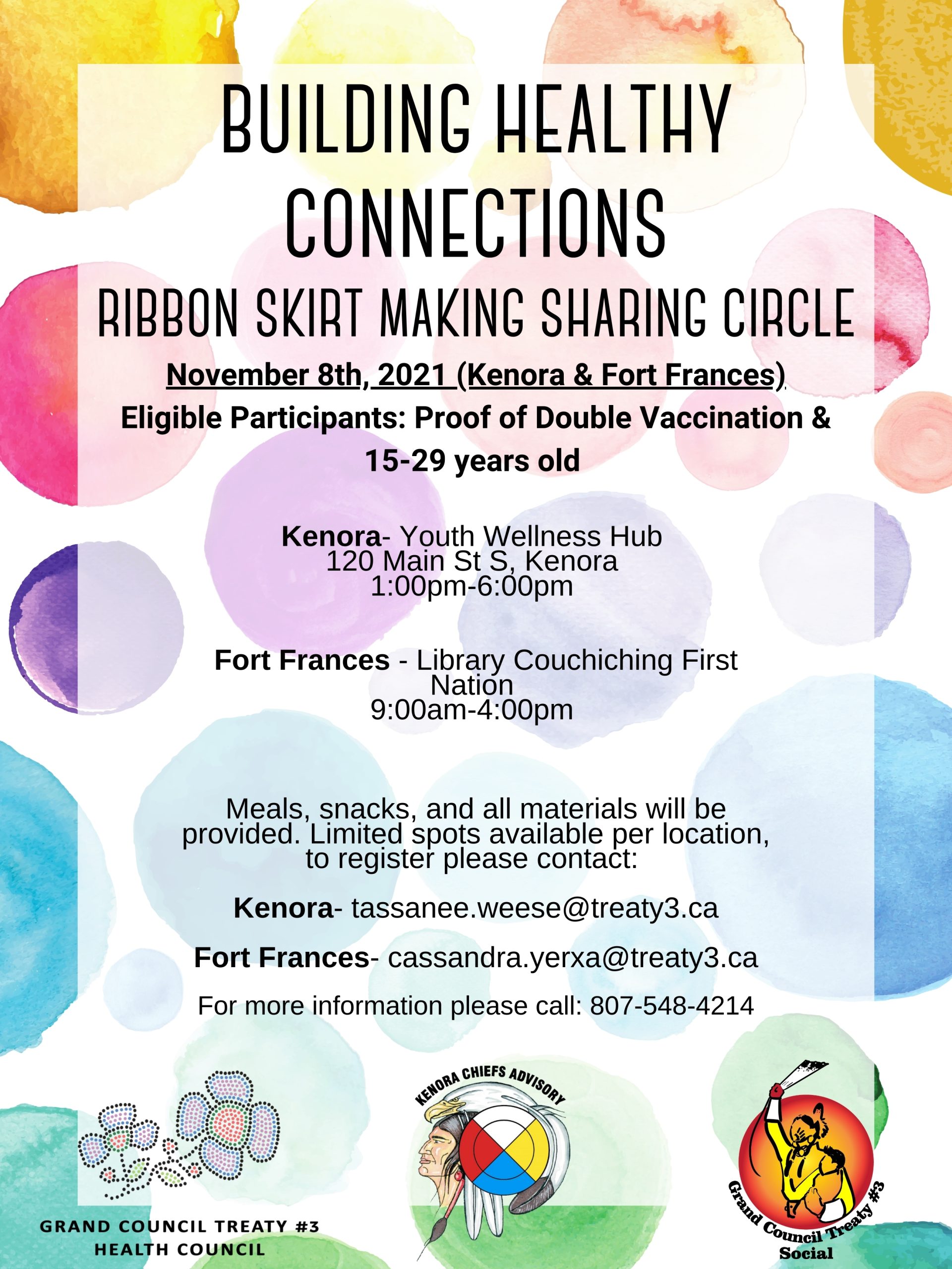Ribbon Skirt Making Sharing Circle