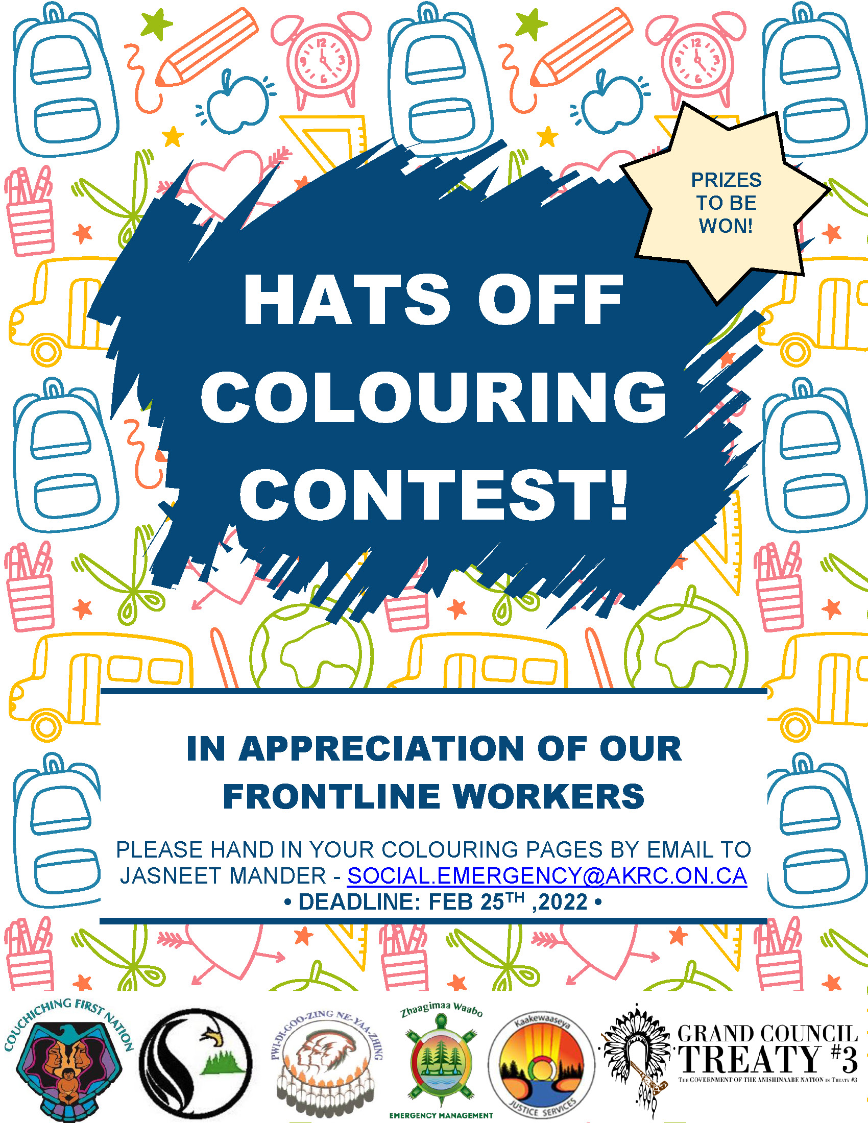 Hats Off Colouring Contest