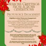 Seasons Greetings From Across Generations  Photovoice Engagement