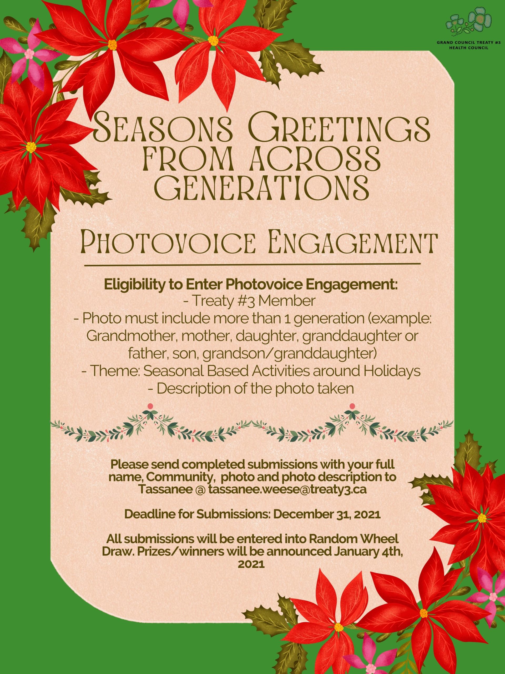 Seasons Greetings From Across Generations  Photovoice Engagement
