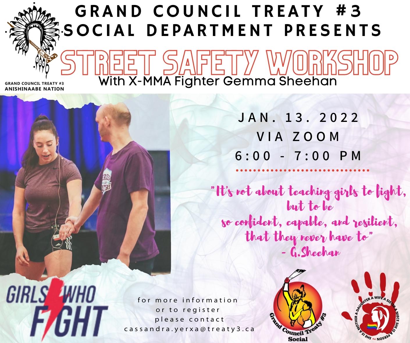Street Safety Workshop with X-MMA Fighter Gemma Sheehan