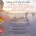 Calling all Treaty #3 Artists ages 6 – 19!