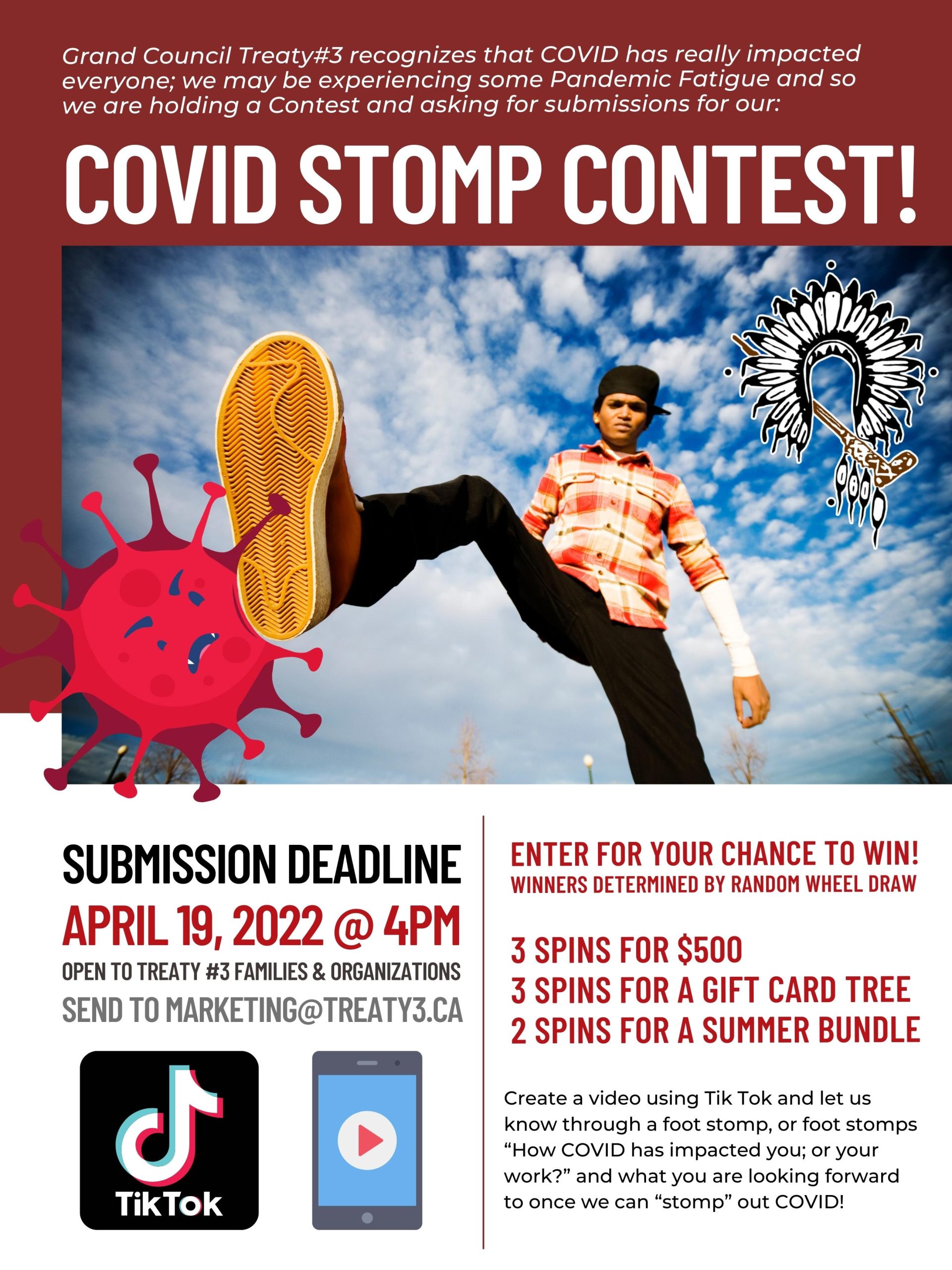 COVID Stomp Contest!