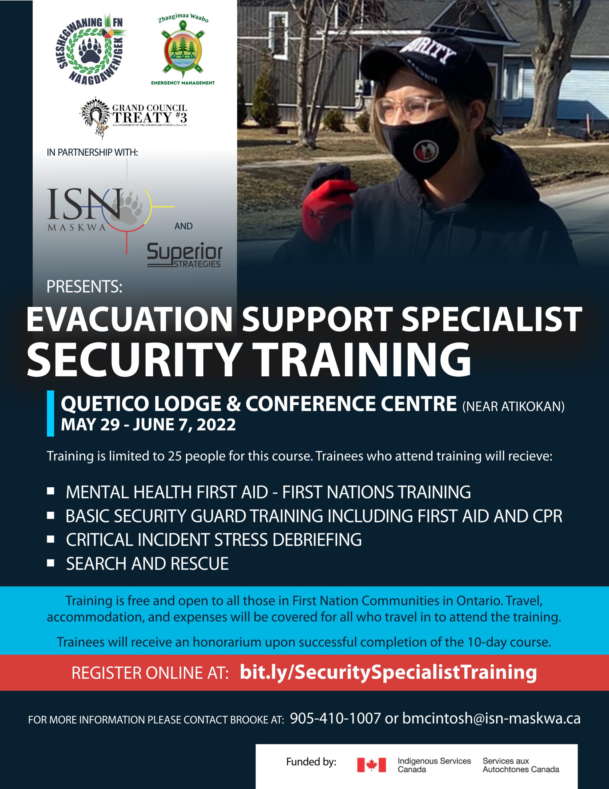 Evacuation Support Specialist Security Training (REGISTRATION FULL)