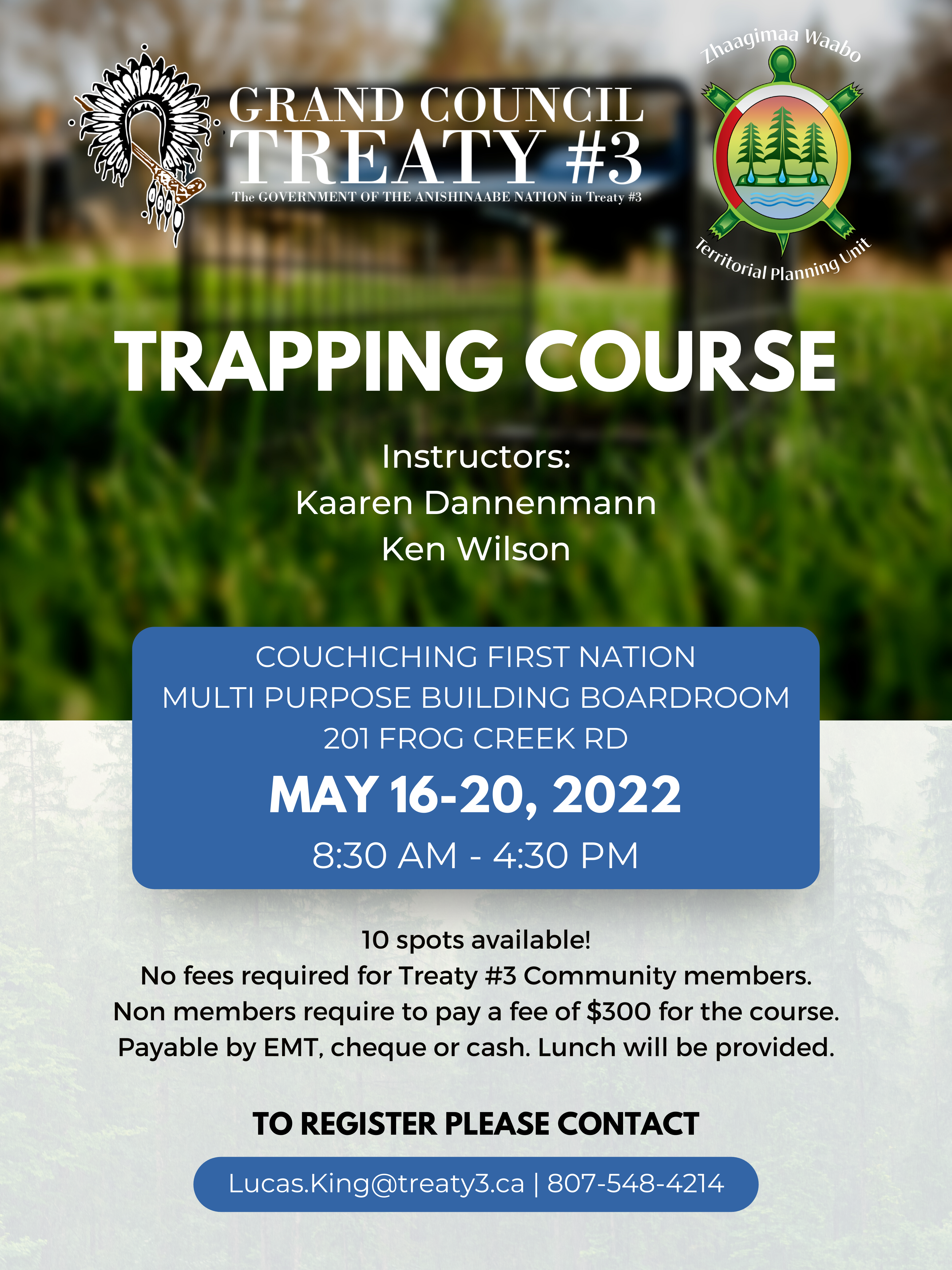 Trapping Course (Registration Full)