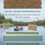 2nd Annual Aakode’ewin Youth Survival Camp