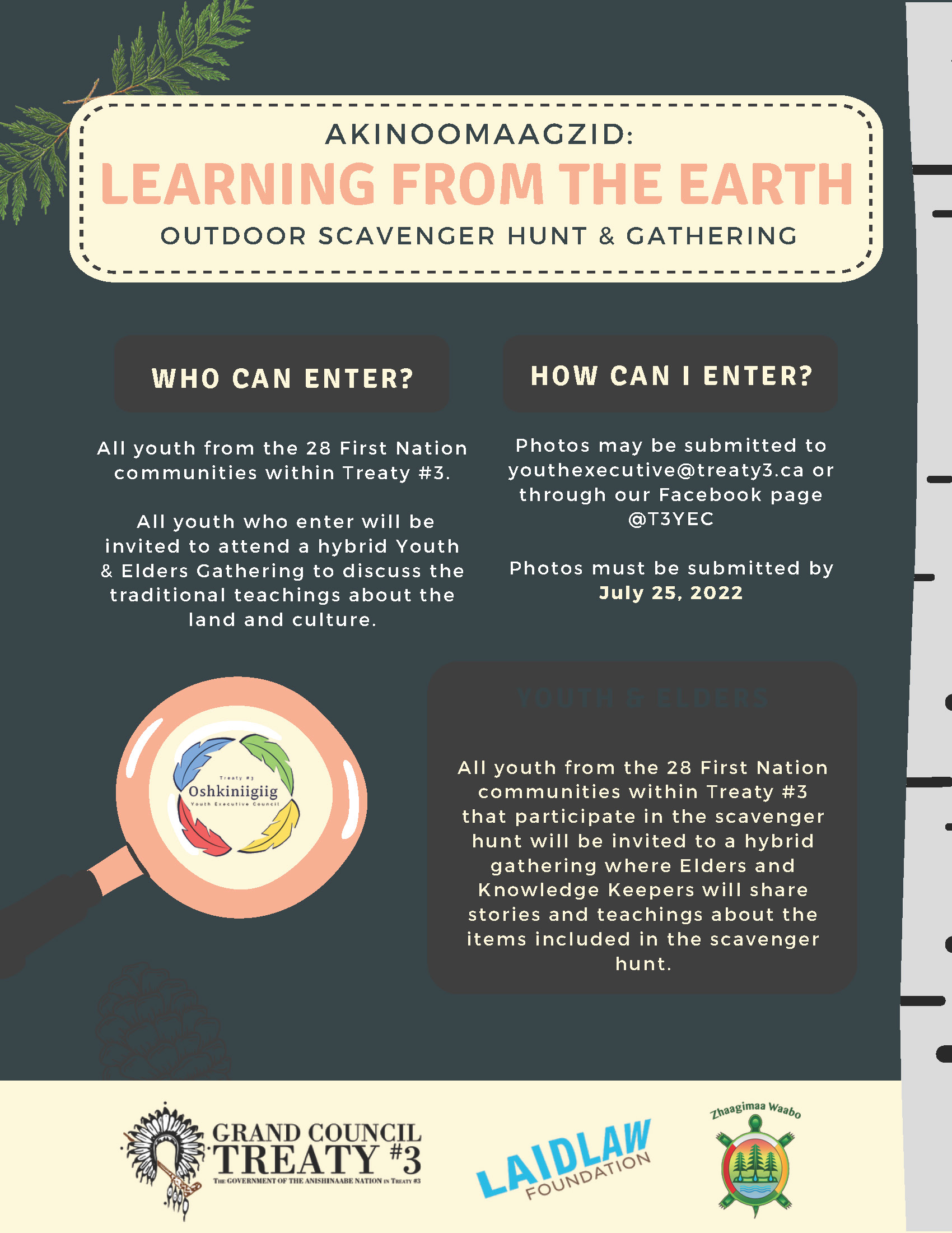 Akinoomaagzid: Learning from the Earth - Outdoor Scavenger Hunt & Gathering