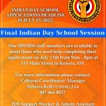 Final Indian Day School Session
