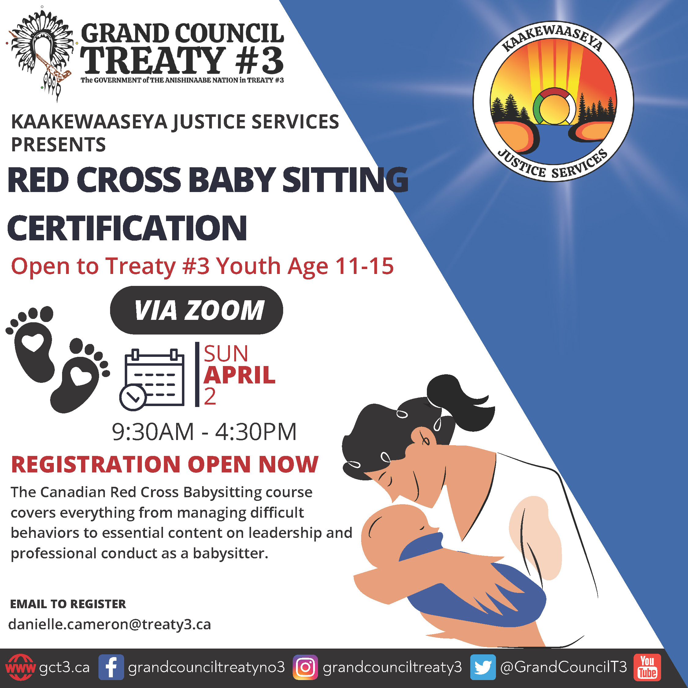 Red Cross Babysitting Certification (REGISTRATION FULL)