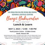 Kenora Justice Centre Lunch & Learn