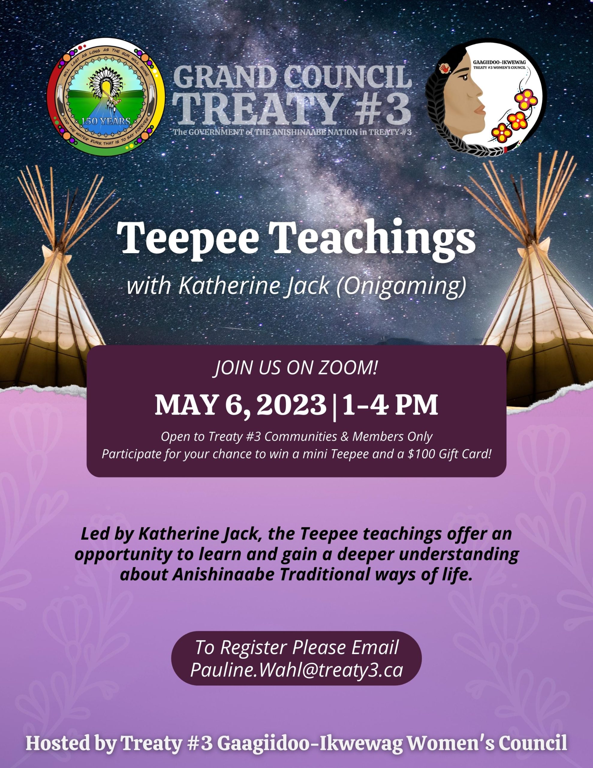 Teepee Teachings with Katherine Jack