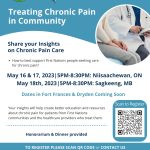 Coping Well: Chronic Pain Knowledge Gathering (Sagkeeng)