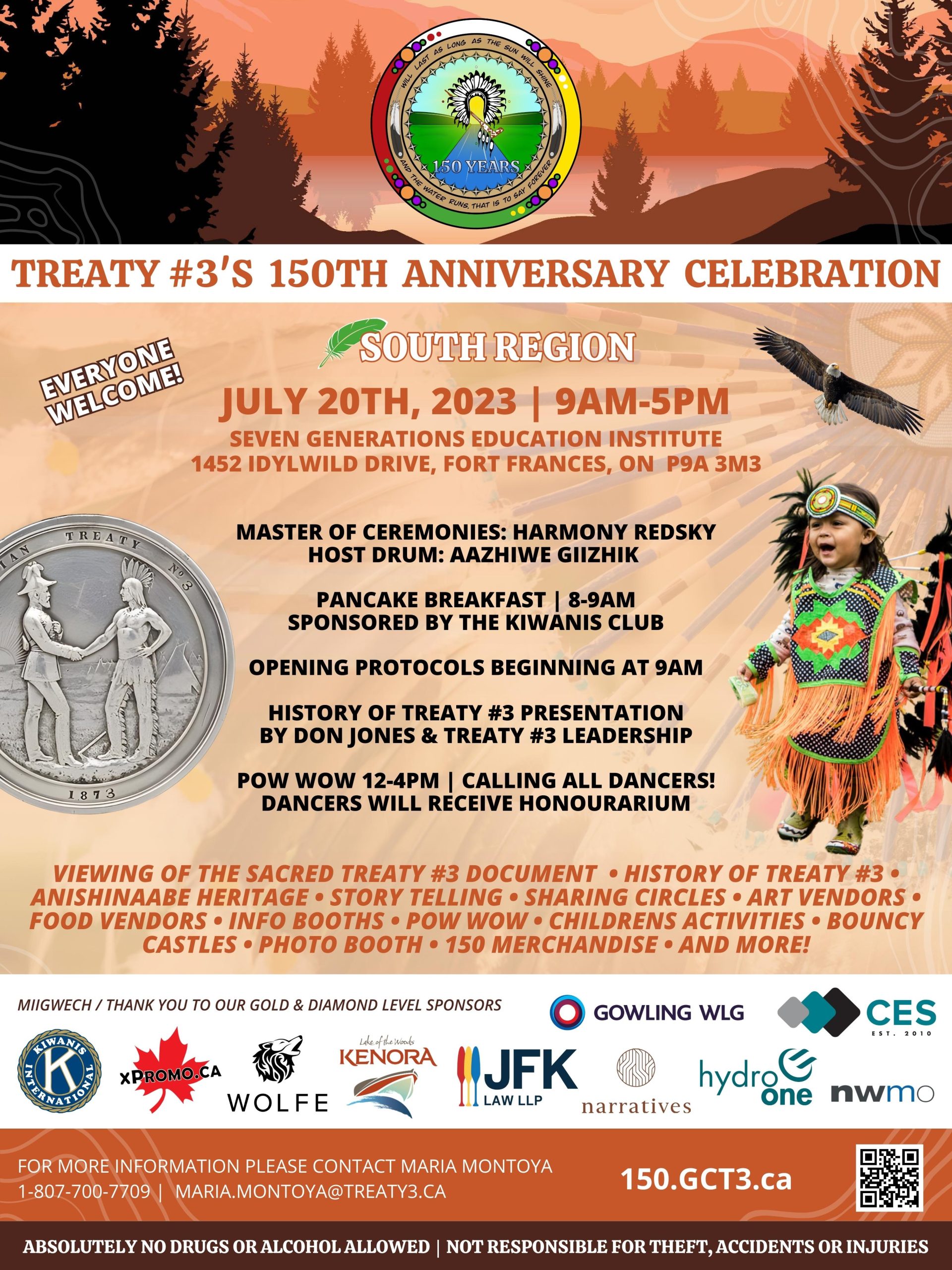 Treaty #3's 150th Anniversary Celebration (South Region)