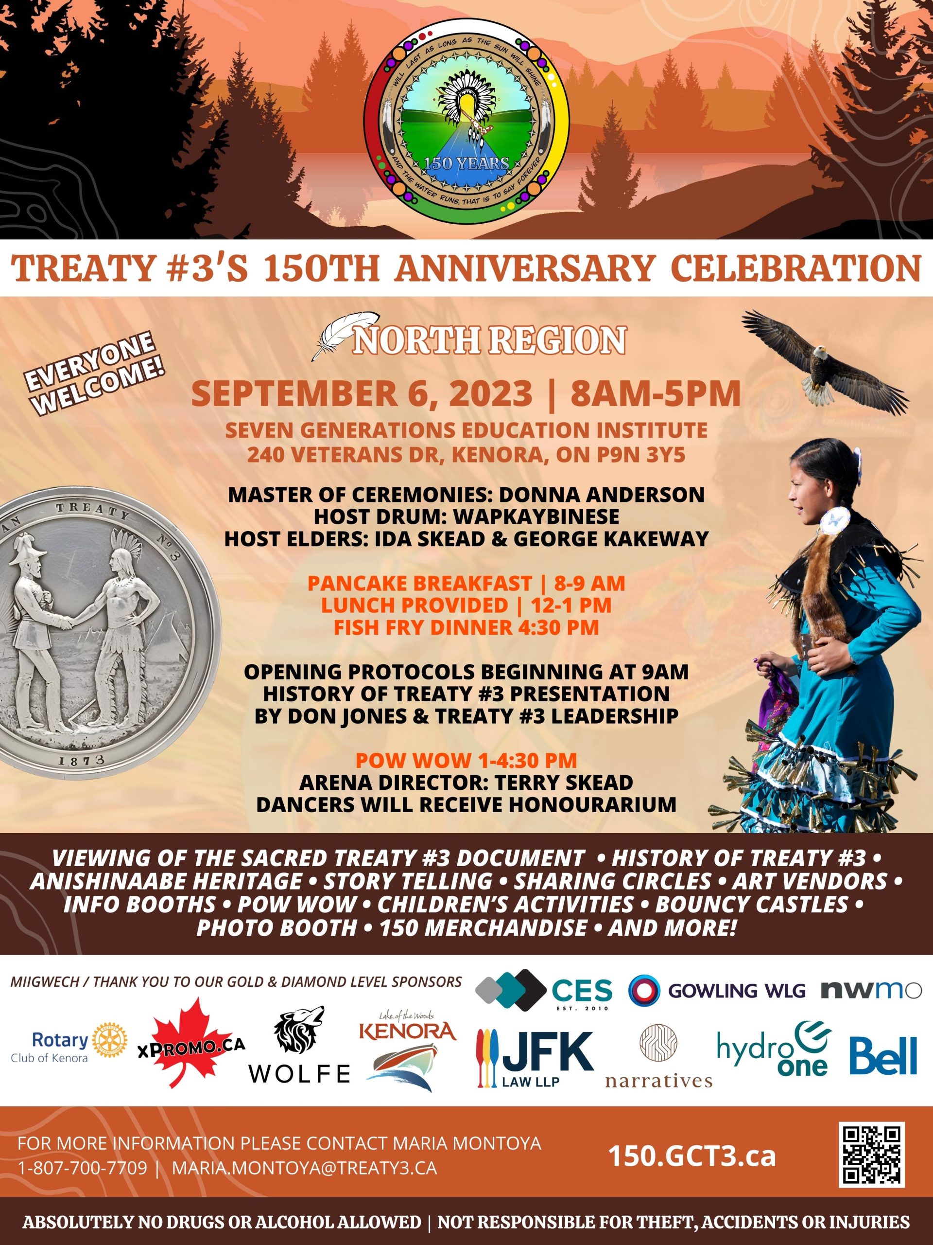 Treaty #3's 150th Anniversary Celebration (North Region)