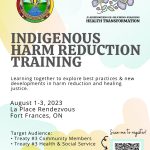Indigenous Harm Reduction Training