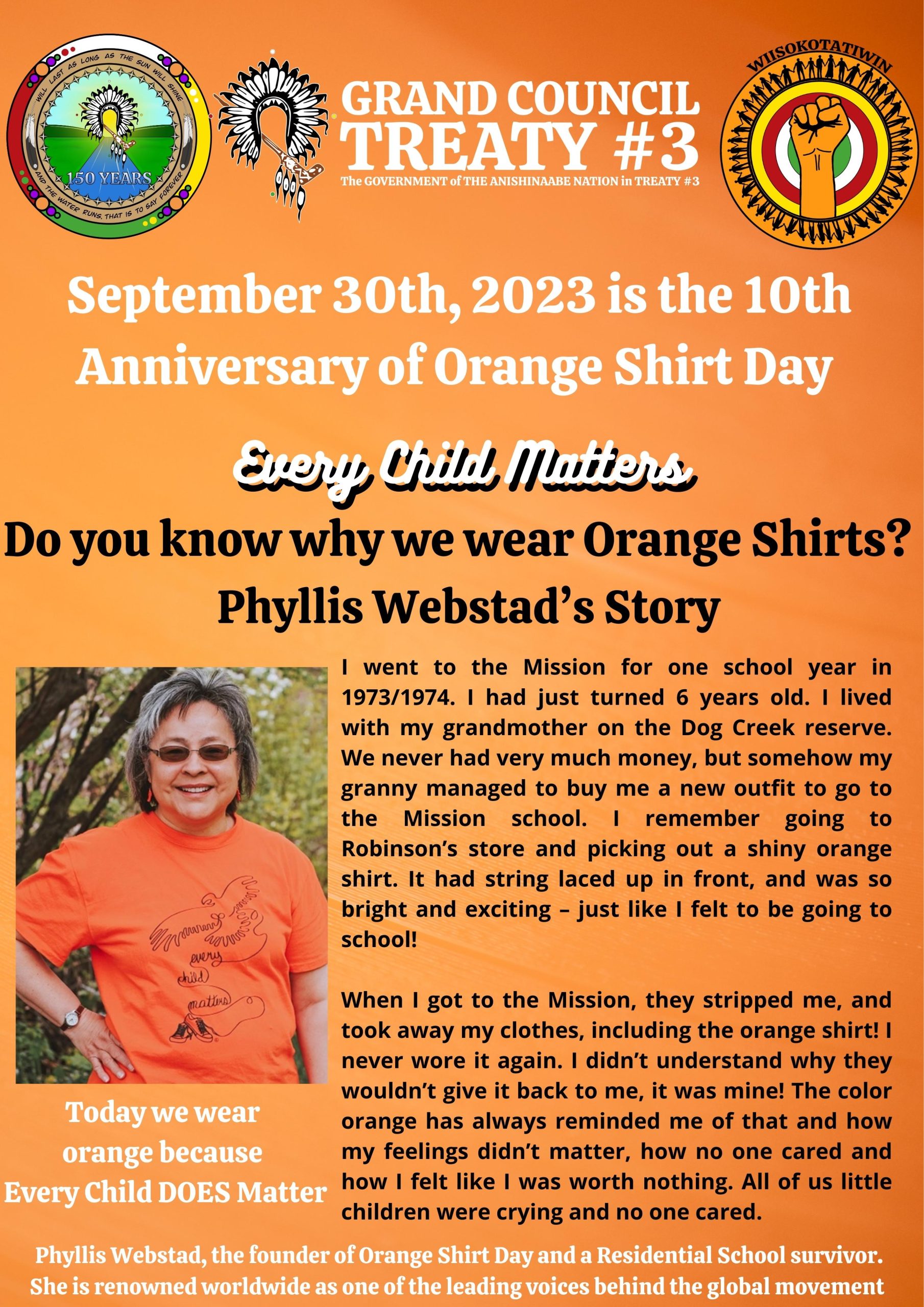 Orange Shirt Day Photo Contest