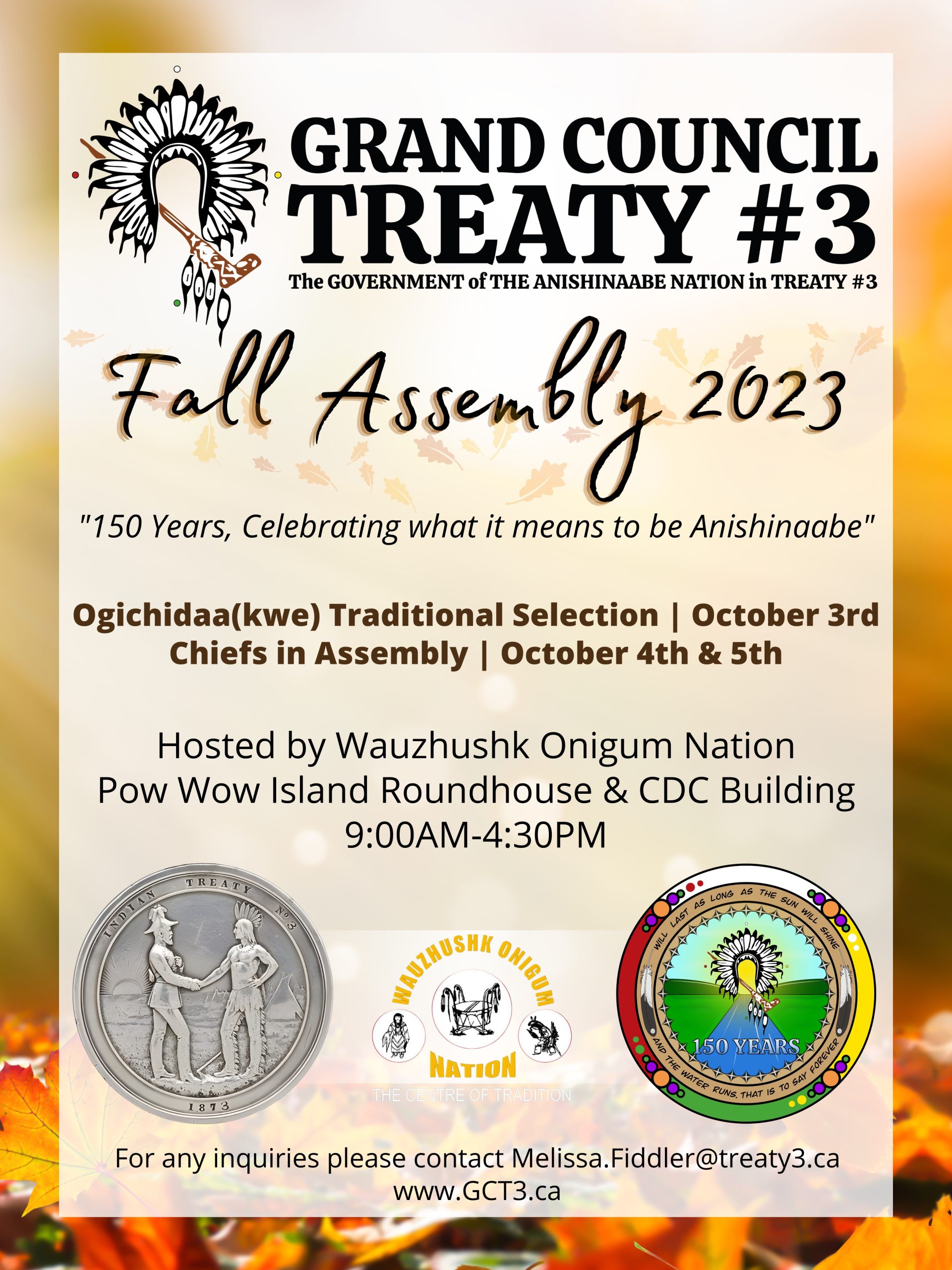 Grand Council Treaty #3 Fall Assembly 2023