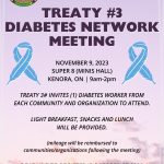 Treaty #3 Diabetes Network Meeting (Registration Full)
