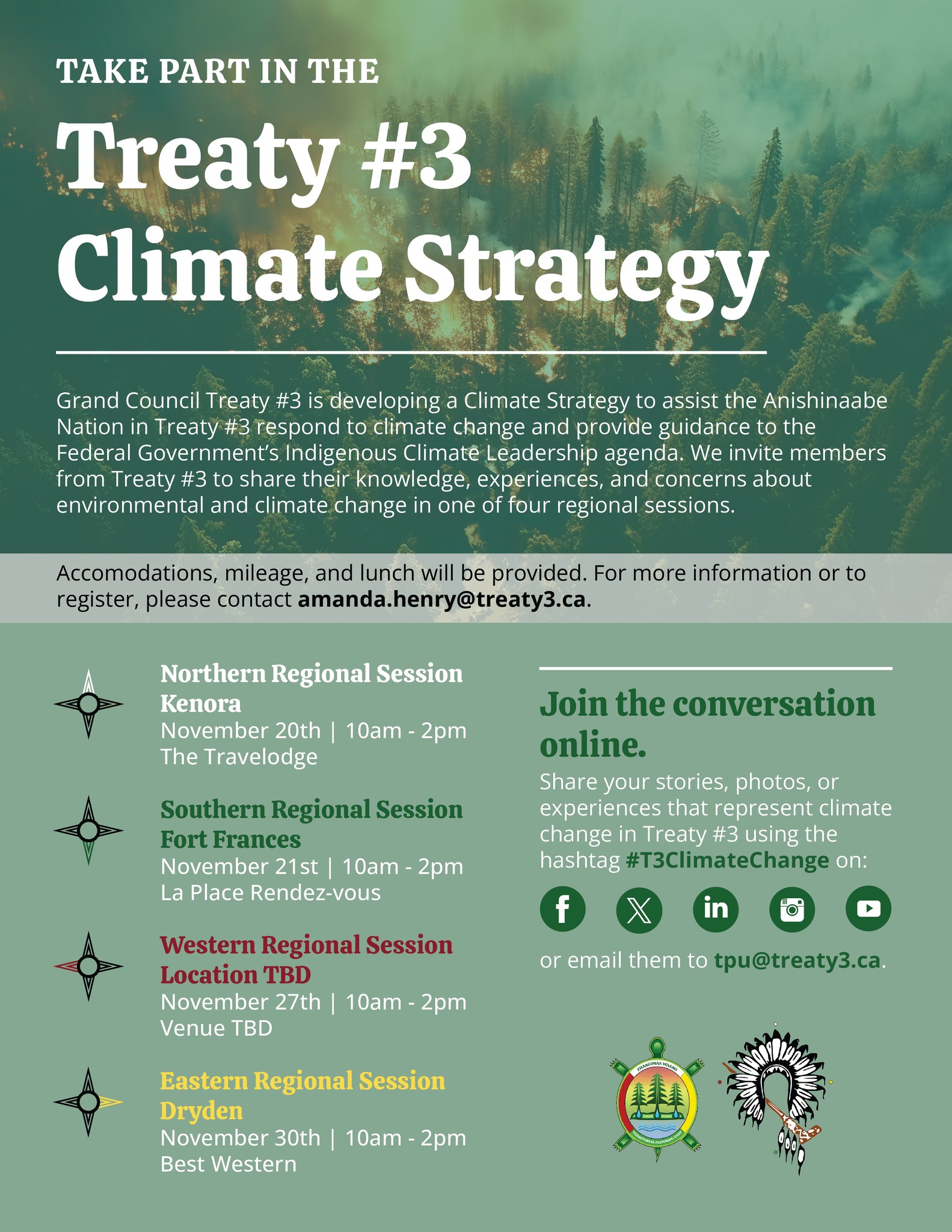 Treaty #3 Climate Strategy Session (Dryden)