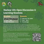 Nuclear 101: Open Discussion and Learning Session (Postponed)