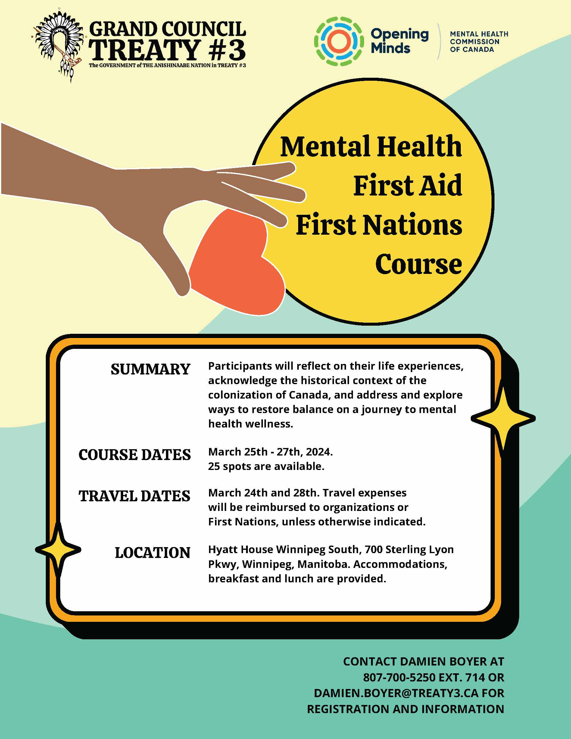 Mental Health First Aid First Nations Course