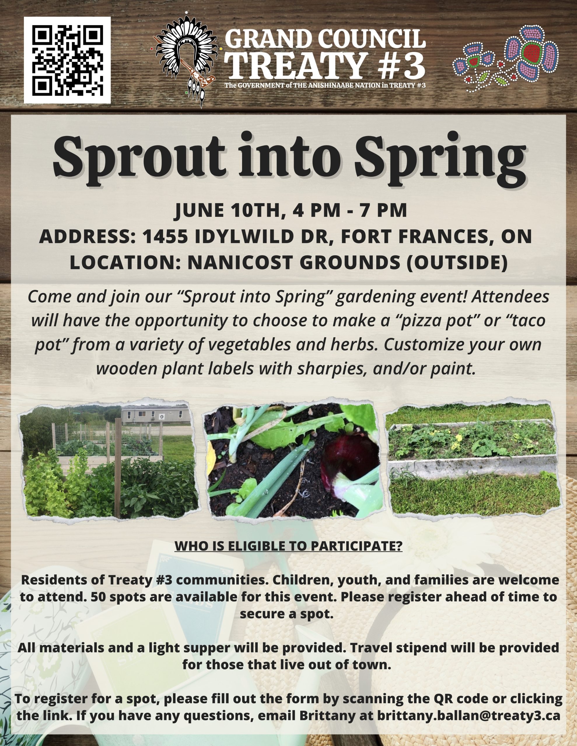 Sprout into Spring (REGISTRATION FULL)
