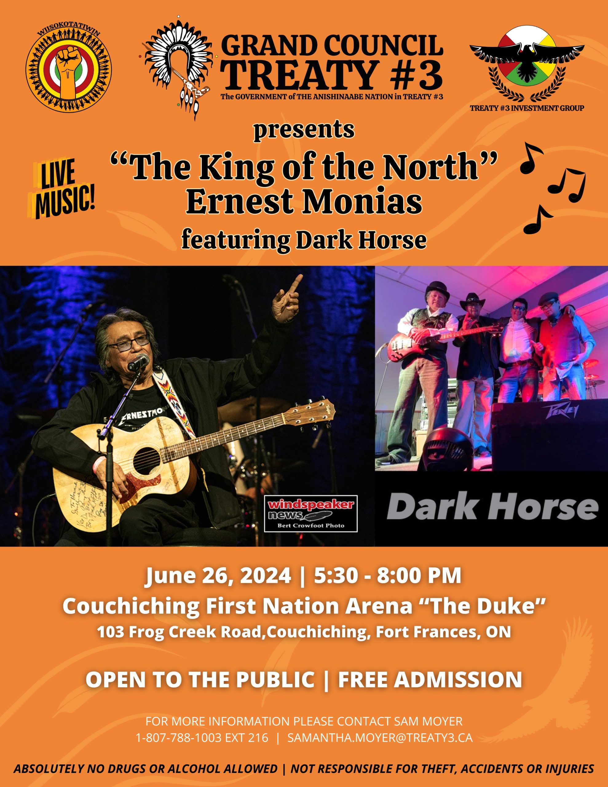 Ernest Monias featuring Dark Horse Concert