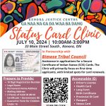 Status Card Clinic at Kenora Justice Centre
