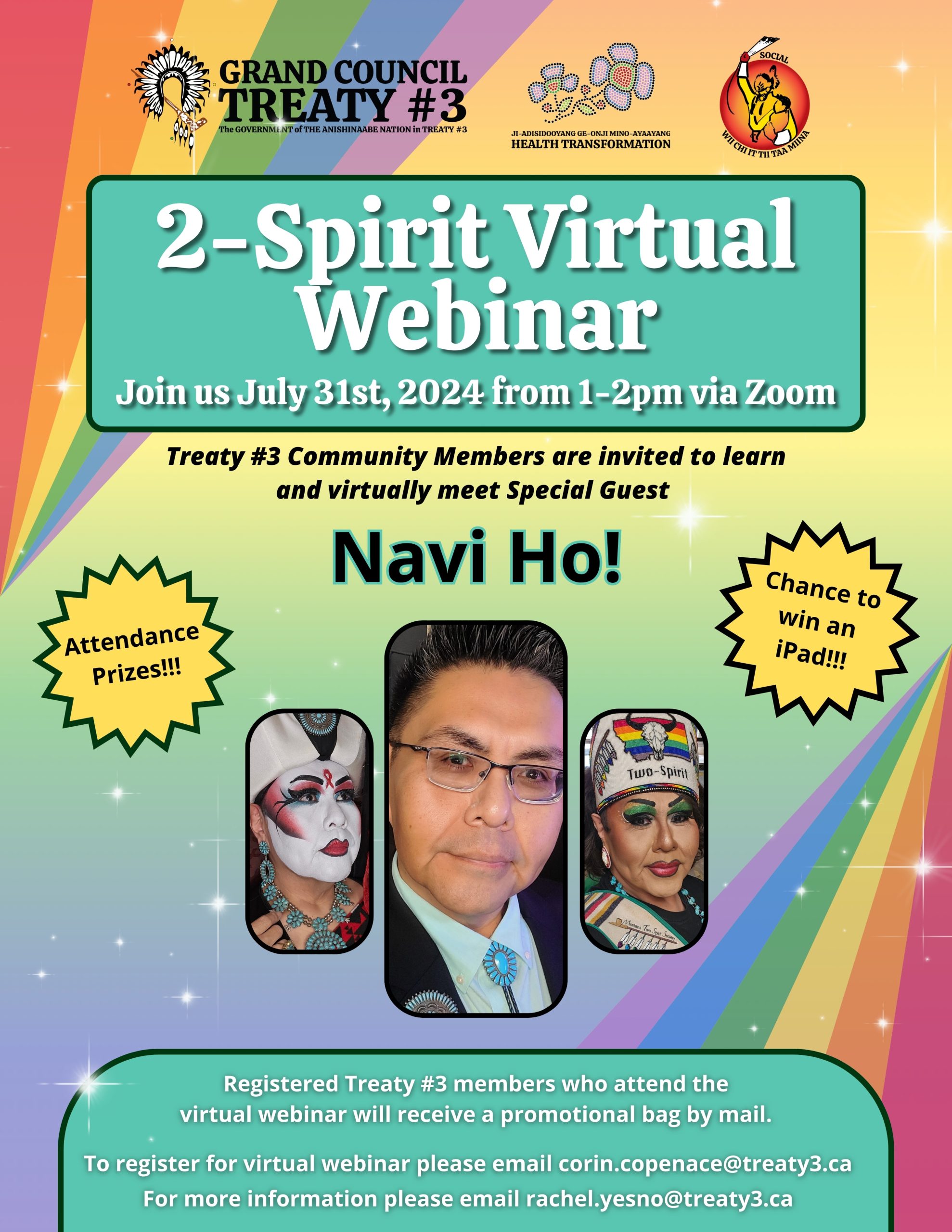 2-Spirit Virtual Webinar with Navi Ho