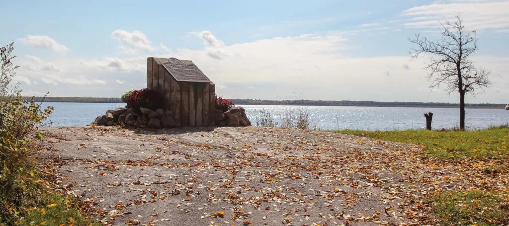 building by the water