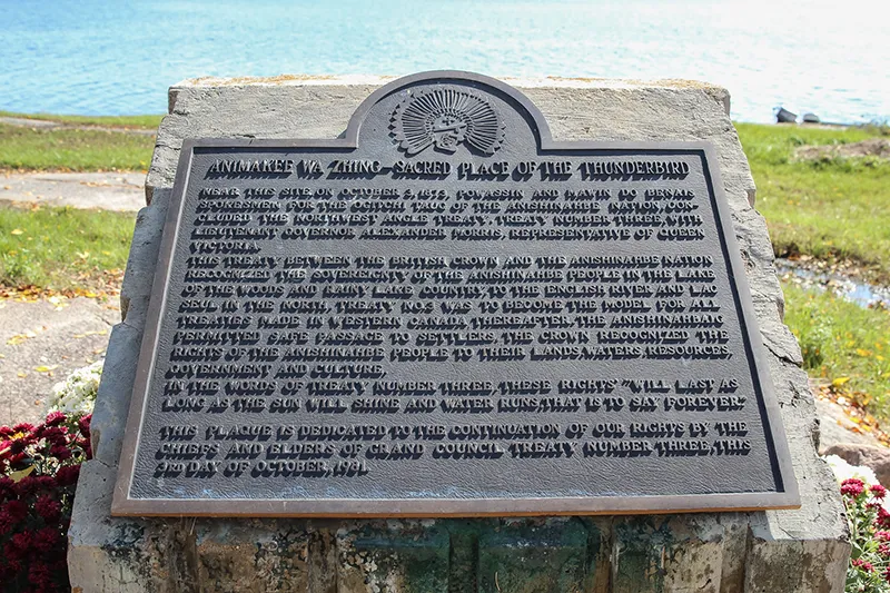 treaty plaque