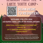 Akinoomaagzid: Learning from the Earth Youth Camp