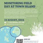 Monitoring Field Day at Town Island